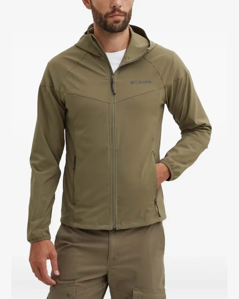 Columbia Sportswear Company Leichte Kapuzenjacke mit Reißverschluss - Grün Grün