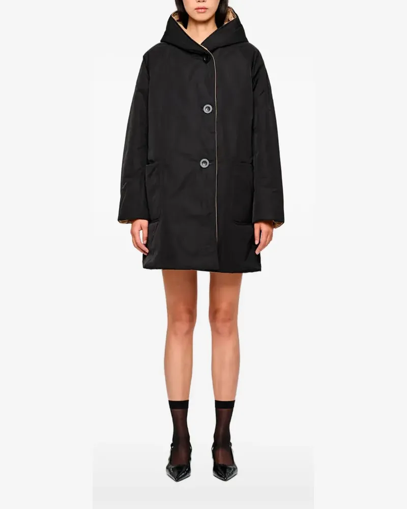 OOF WEAR Wendbare Kapuzenjacke - Schwarz Schwarz