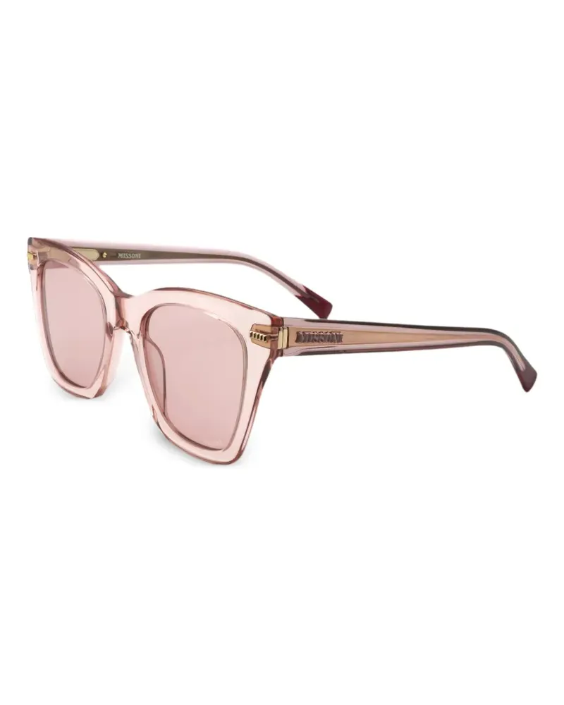 Missoni Sonnenbrille mit eckigem Gestell - Rosa Rosa