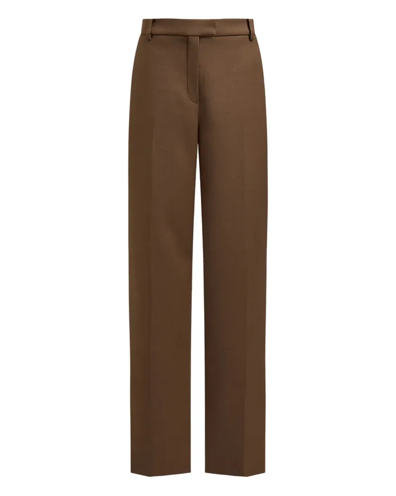 12 STOREEZ Ausgestellte Hose - Braun Braun