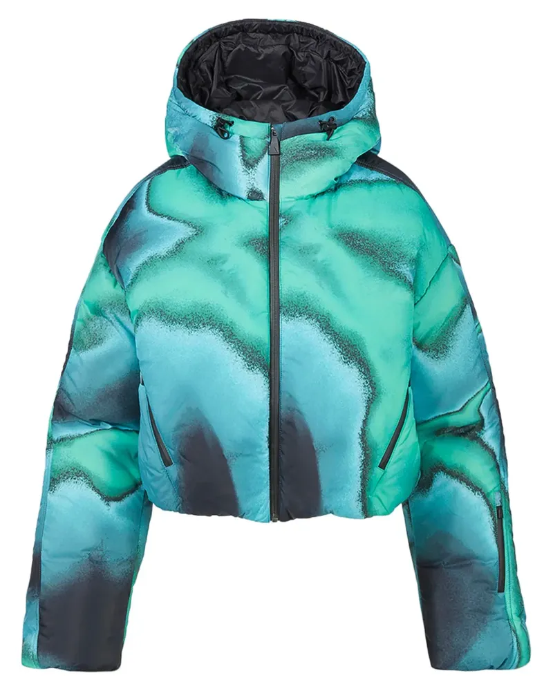 Aztech Mountain Daisy Nuke Skijacke mit Kapuze - Blau Blau