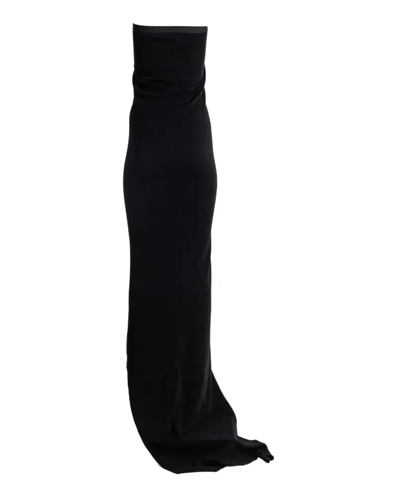 Rick Owens strapless maxi dress - Schwarz Schwarz