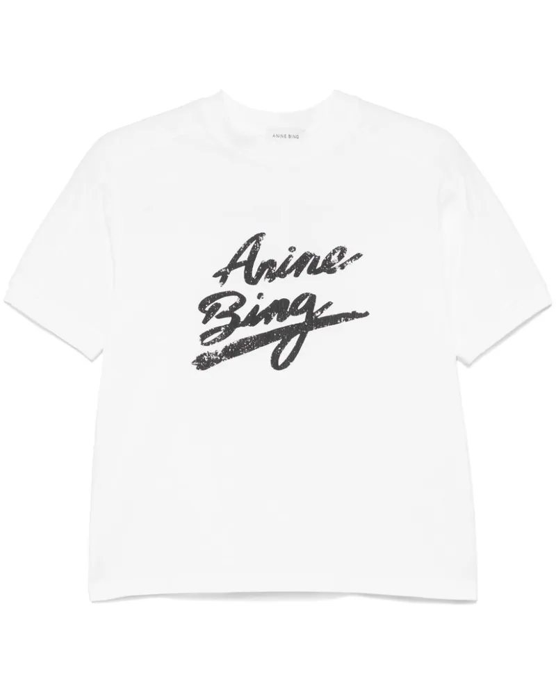 Anine Bing Jaylin T-Shirt - Weiß Weiß