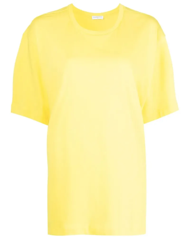 IH NOM UH NIT T-Shirt mit Logo-Print - Gelb Gelb