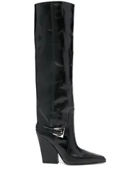 Paris Texas Jane Stiefel 100mm Schwarz