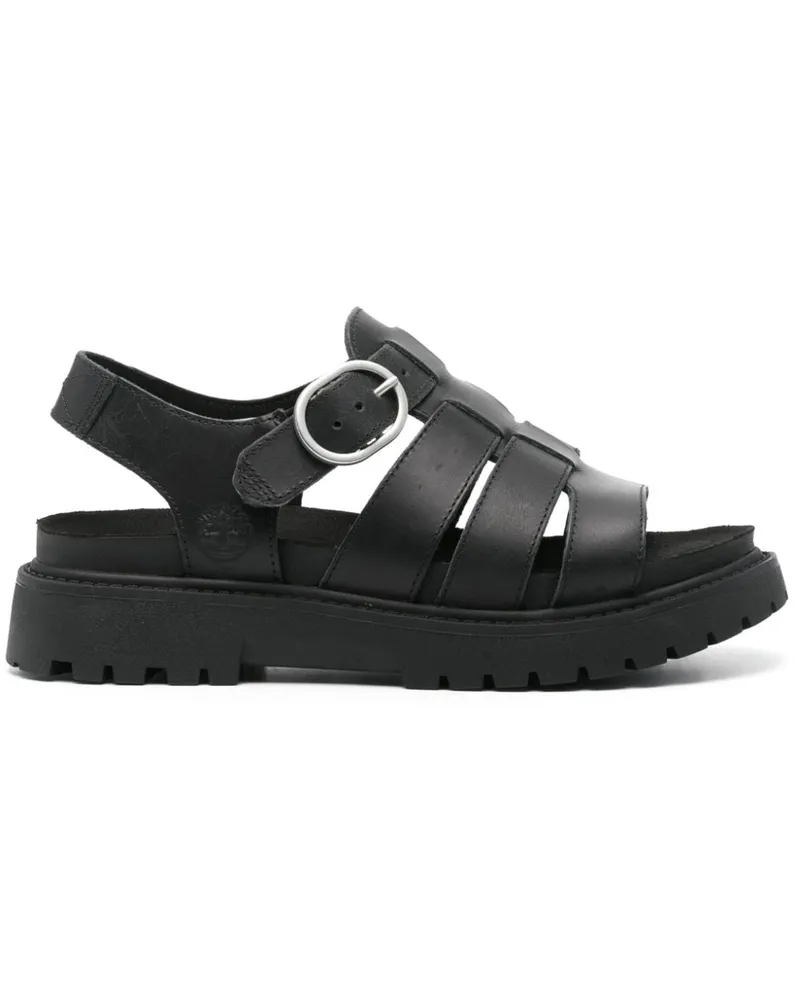 Timberland Sandalen mit Logo-Prägung - Schwarz Schwarz