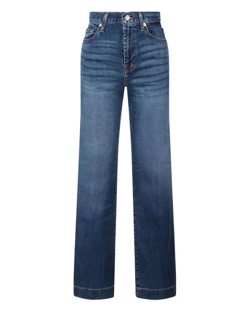7 for all mankind Jeans aus Baumwollstretch - Blau Blau