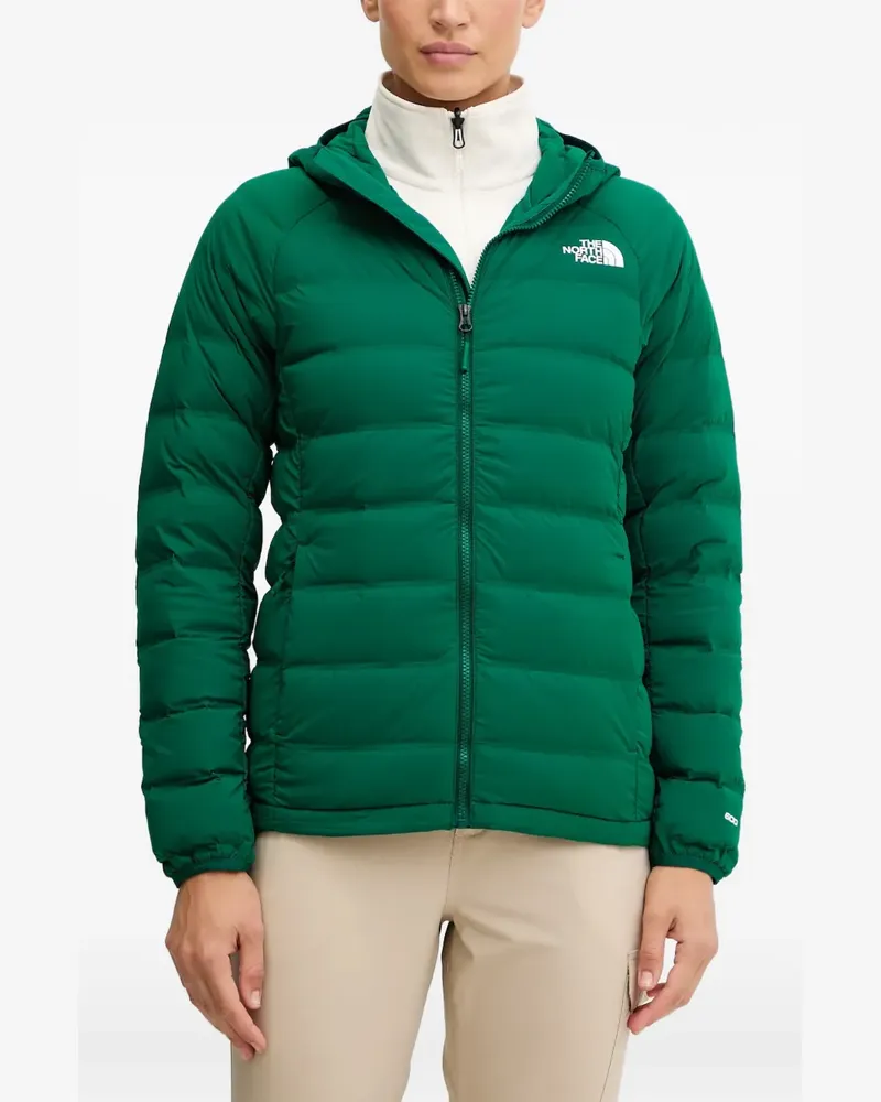 The North Face quilted hooded jacket - Grün Grün