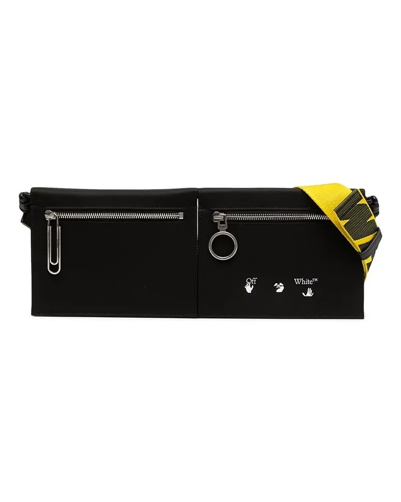 OFF-WHITE Gürteltasche mit mehreren Fächern - 1001 BLACK WHITE 1001