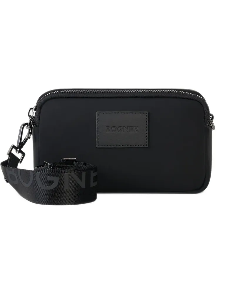 Bogner Kleine Alvier Avy Schultertasche - Schwarz Schwarz
