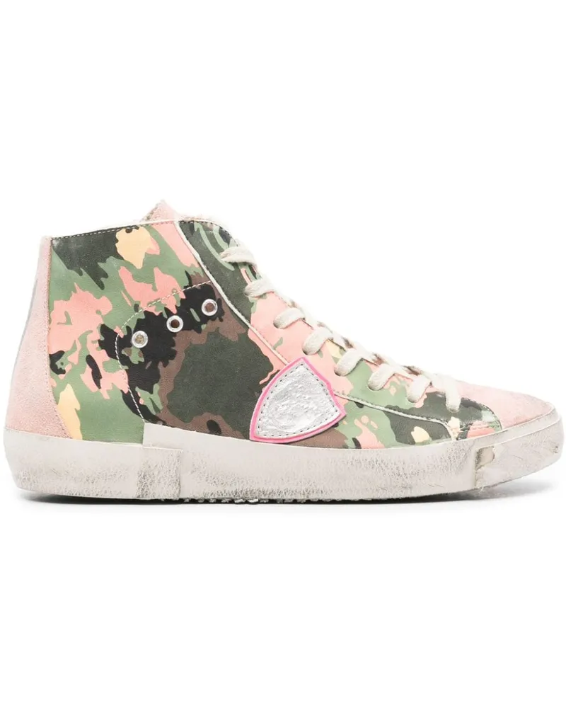 Philippe Model Prsx High Sneakers - Rosa Rosa