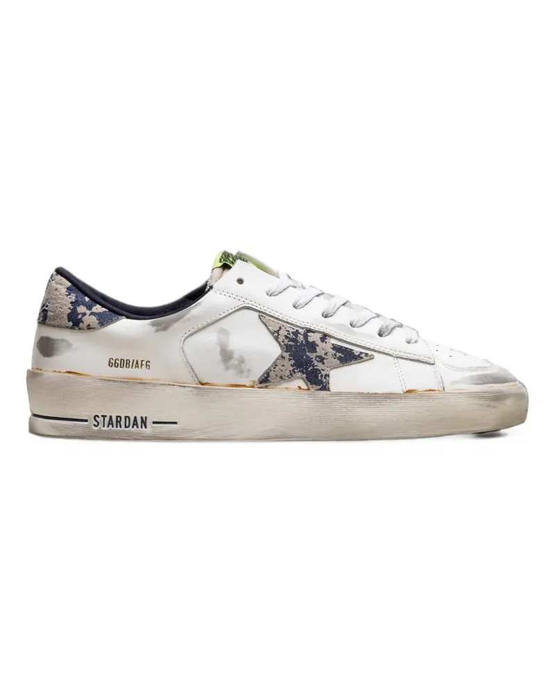 Golden Goose Stardan Sneakers im Distressed-Look - Weiß Weiß