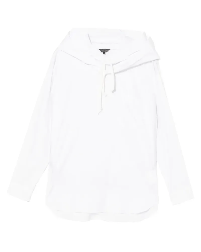 Comme des Garçons Hemd mit Kapuze - Weiß Weiß
