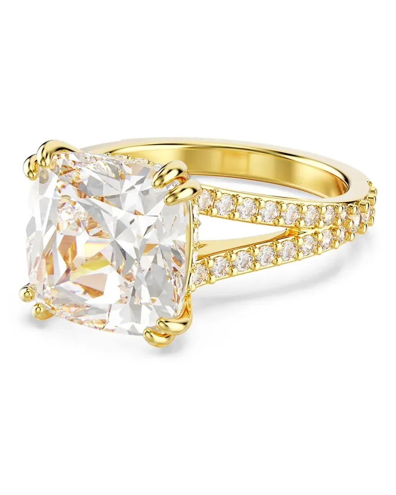 Swarovski Stilla Ring mit Kristallen im Kissenschliff - Gold Gold