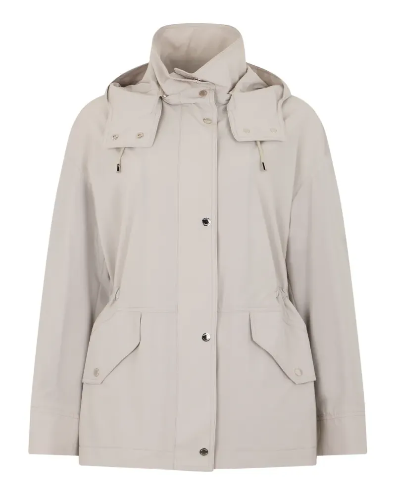 MOORER lightweight hooded jacket - Nude Nude