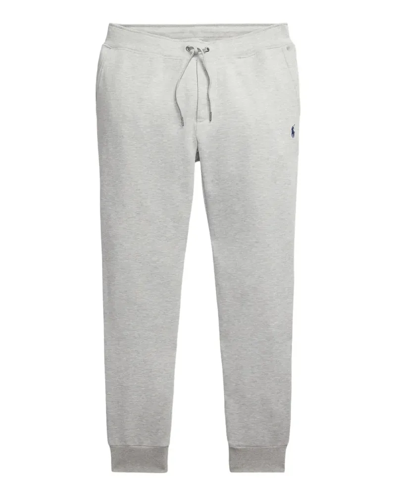Ralph Lauren logo-embroidered drawstring track pants - Grau Grau