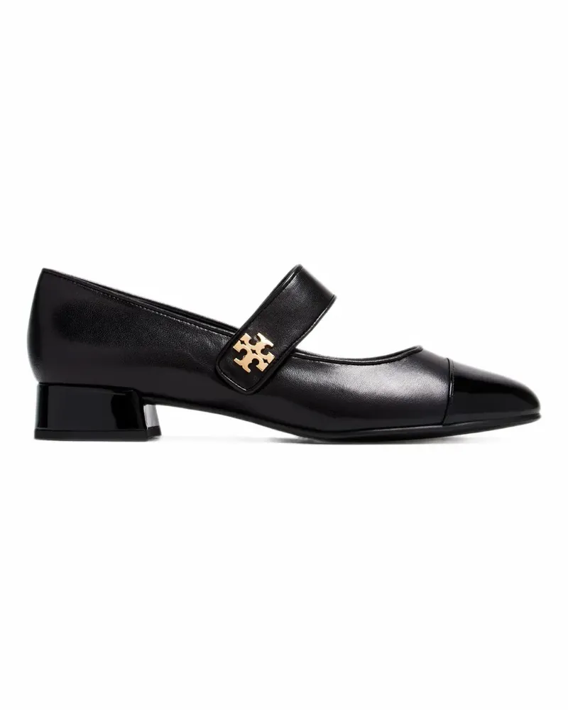 Tory Burch Mary Janes mit Peeptoe-Absatz - Schwarz Schwarz