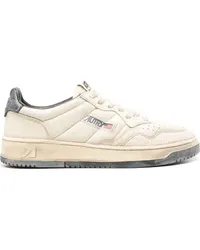 AUTRY Super Vintage Sneakers im Used-Look Nude