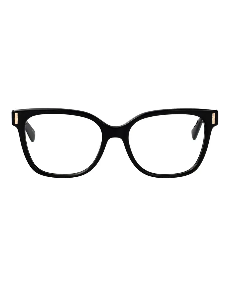 Longchamp geometric-frame glasses - Schwarz Schwarz
