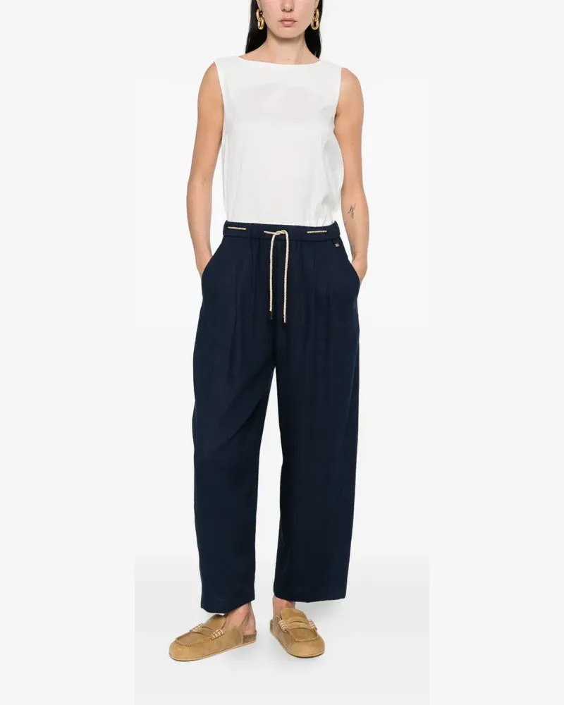 Herno drawstring-fastening trousers - Blau Blau