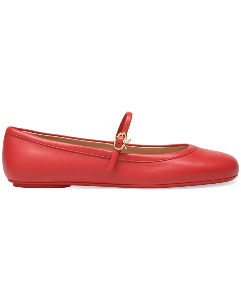 Gianvito Rossi Carla Ballerinas - Rot Rot