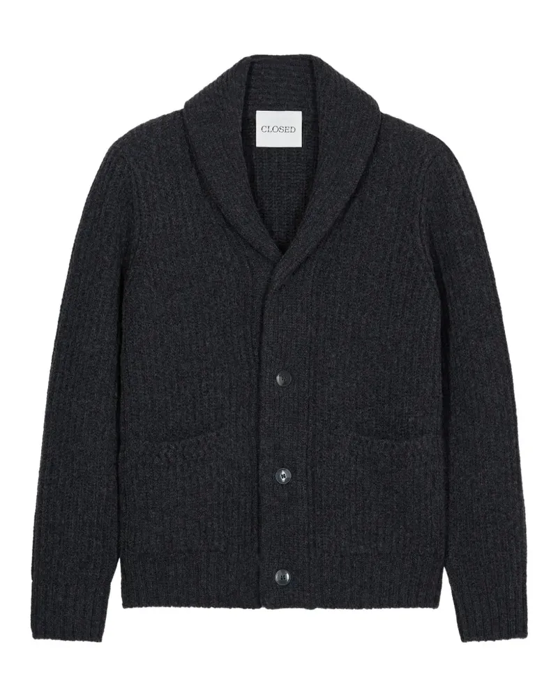 Closed Cardigan mit Schalkragen - Grau Grau