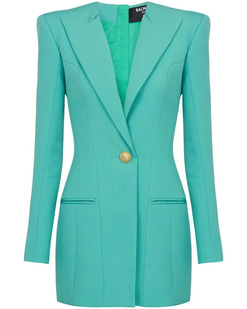 Balmain Kleid im Blazer-Look - Blau Blau