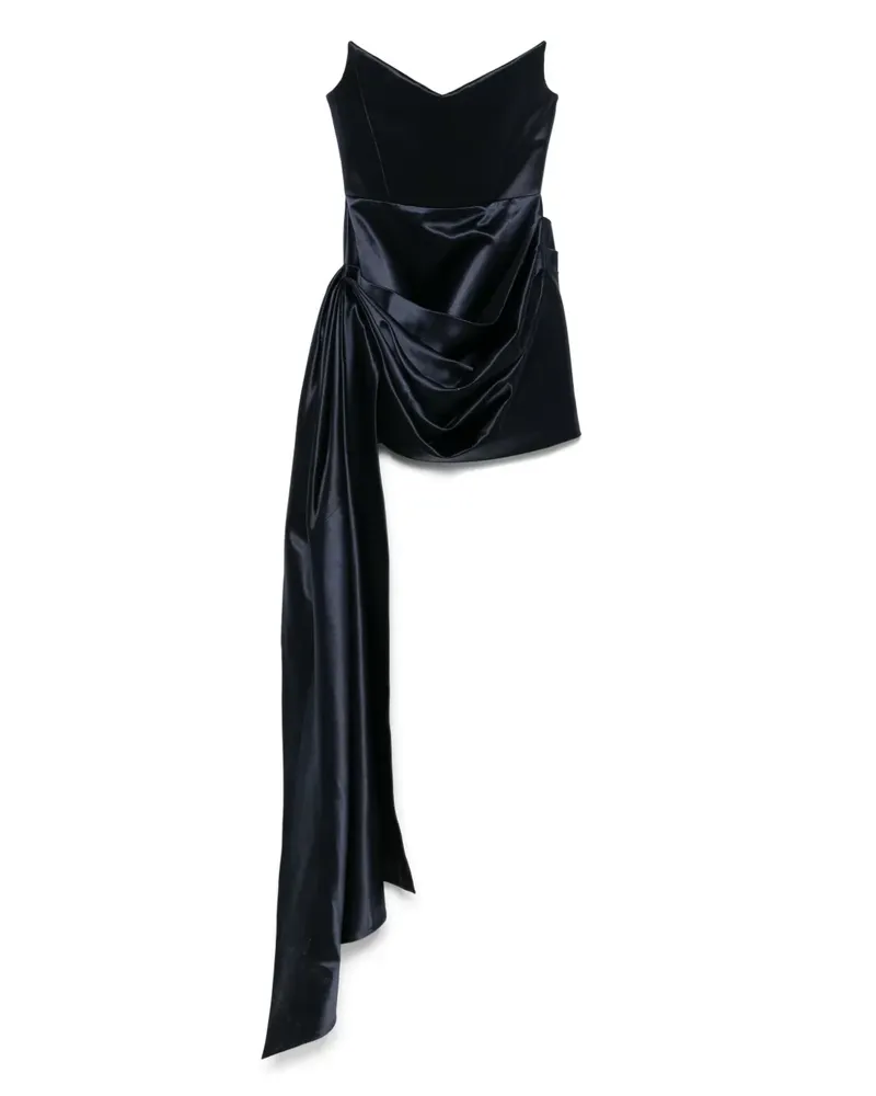 Alex Perry Asymmetrisches Minikleid - Blau Blau