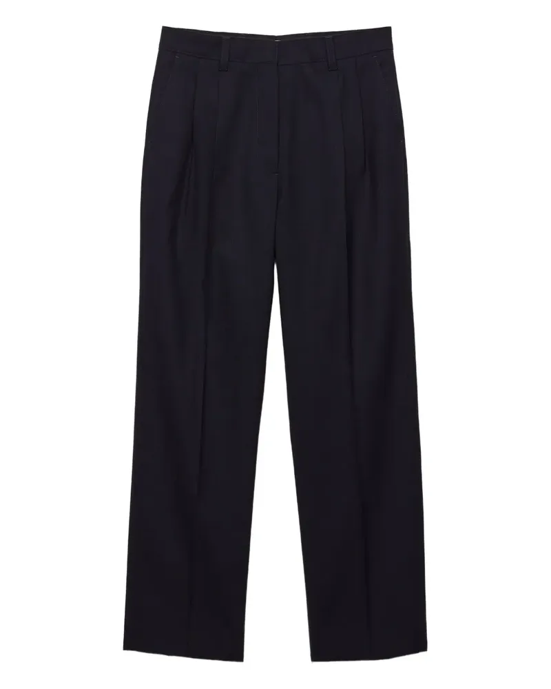 Prada Hose mit Ziernähten - Blau Blau