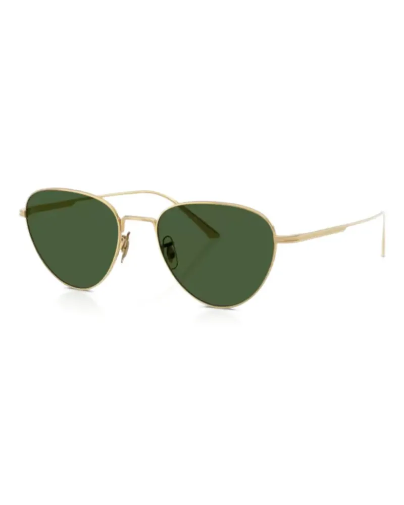Oliver Peoples x Khaite 1991C Sonnenbrille - Gold Gold