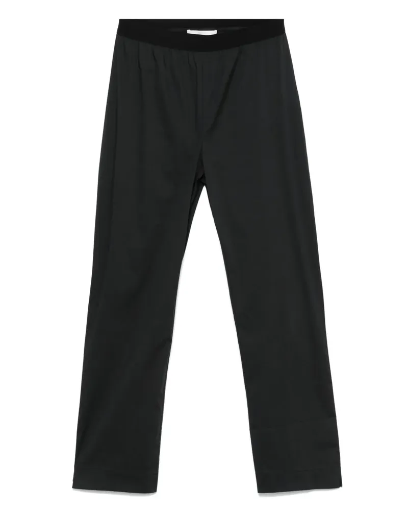 Liviana Conti Klassische Cropped-Hose - Schwarz Schwarz