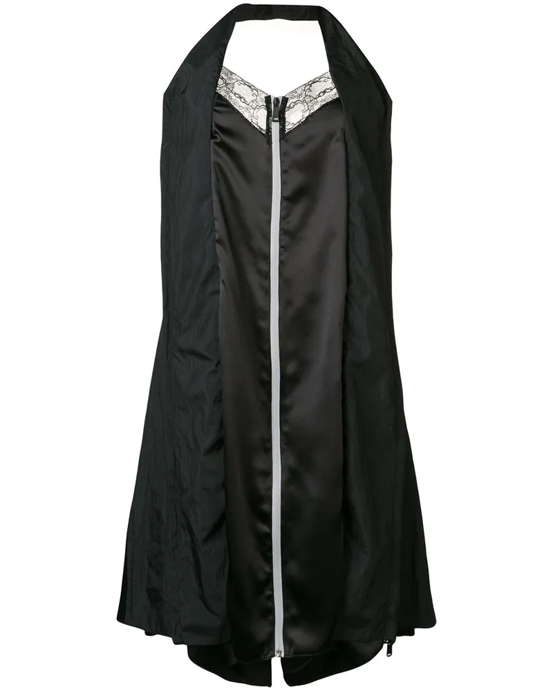 Maison Margiela Camisole-Kleid mit Reißverschluss - Schwarz Schwarz
