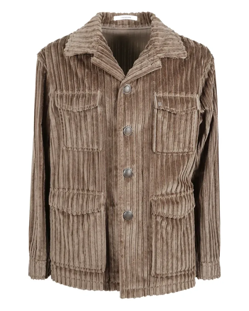 Tagliatore Jacke aus Cord - Braun Braun