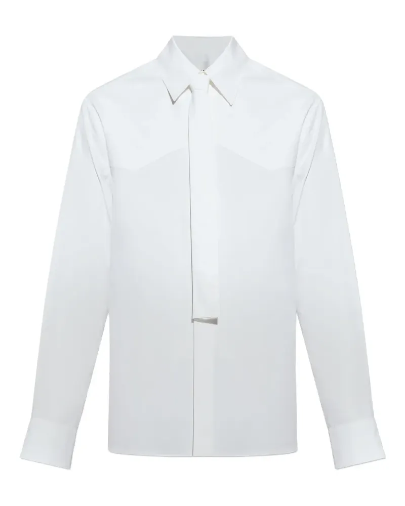 Jil Sander Klassisches Hemd - Weiß Weiß
