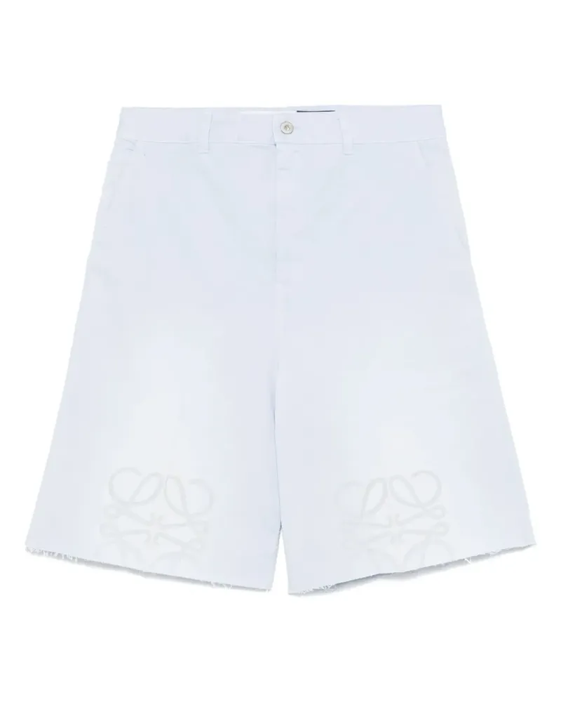Loewe Shorts mit Anagram-Prägung - Blau Blau