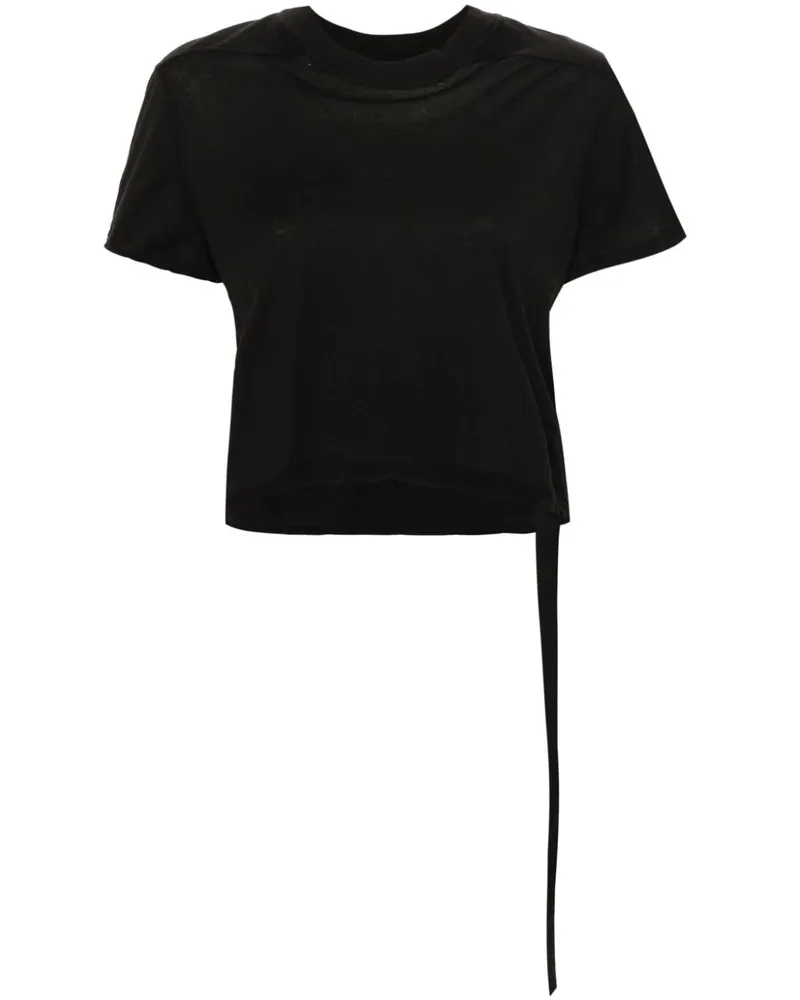DRKSHDW by Rick Owens Level T Cropped-T-Shirt - Schwarz Schwarz