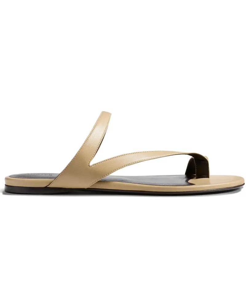 KHAITE Aimee Sandalen mit überkreuzten Riemen - Nude Nude