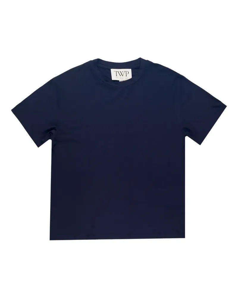 TWP short-sleeve crew-neck T-shirt - Blau Blau