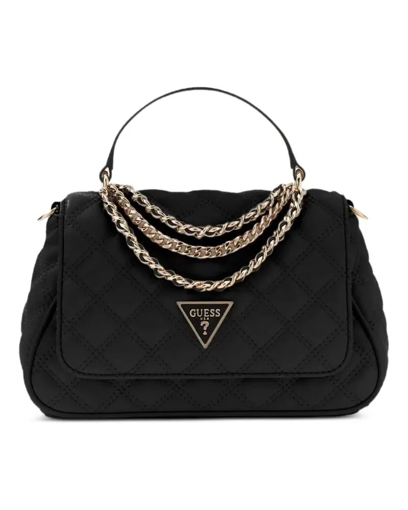 Guess Gesteppte Giully Tote Bag - Schwarz Schwarz
