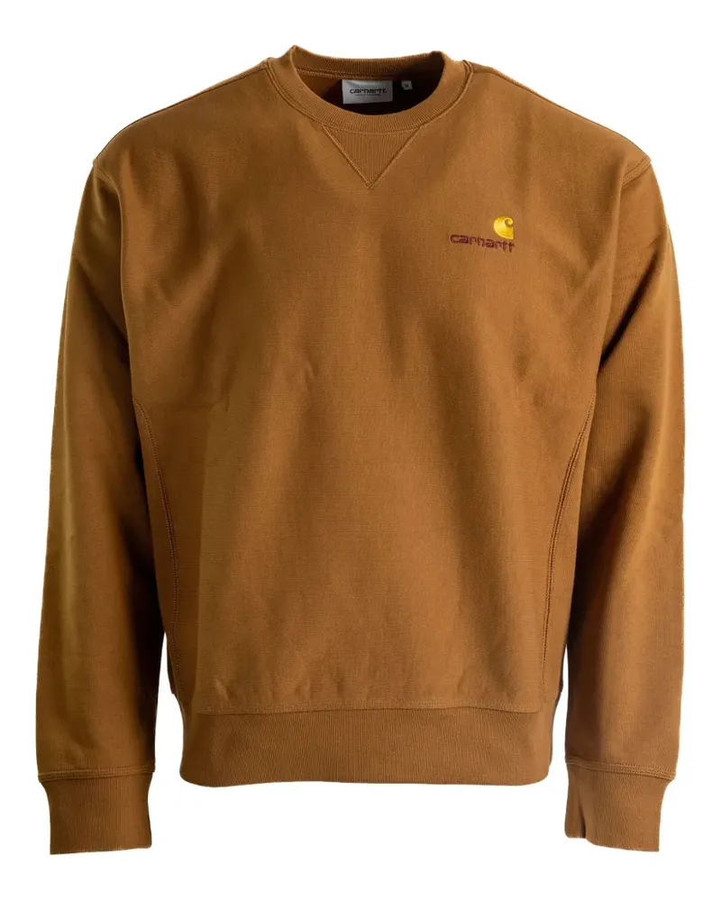 Carhartt WIP American Script Sweatshirt - Braun Braun