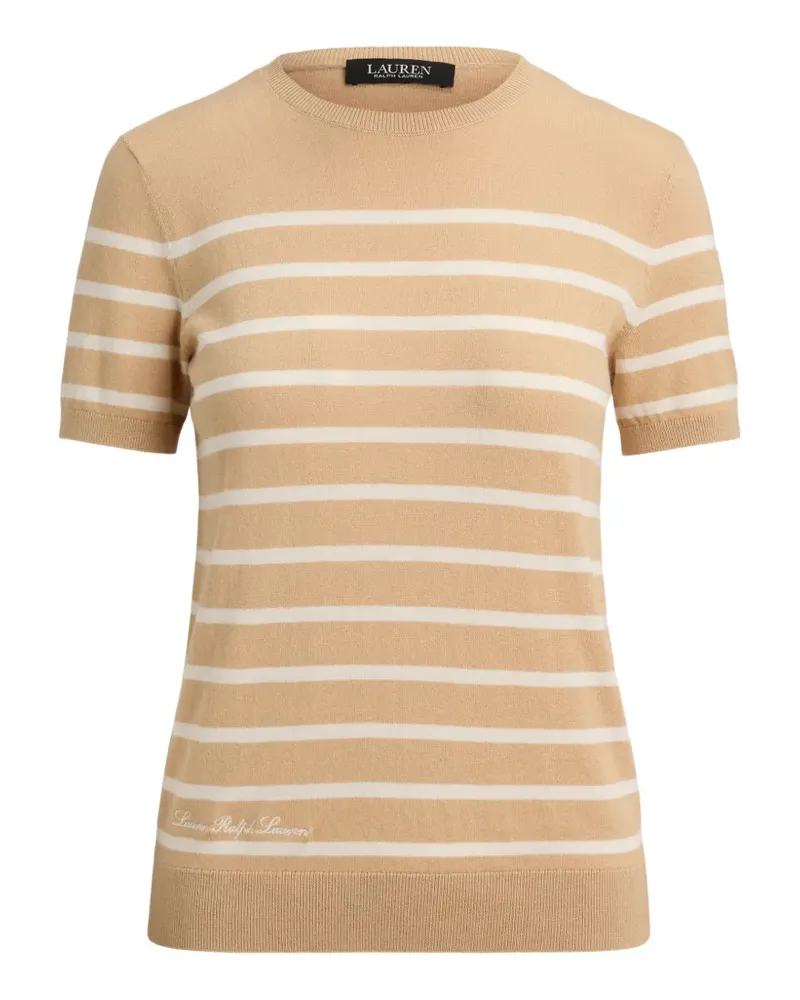 Ralph Lauren Kurzärmeliger Pullover - Nude Nude
