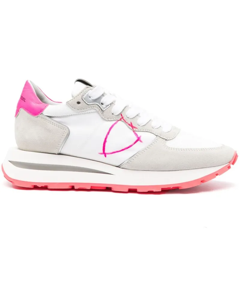 Philippe Model Tropez Haute Sneakers - Weiß Weiß