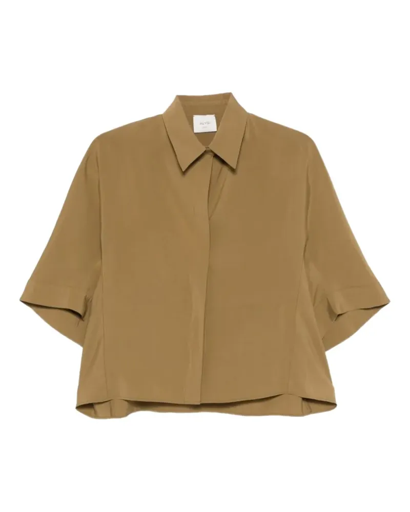 ALYSI Kurzärmeliges Hemd - Grün Grün