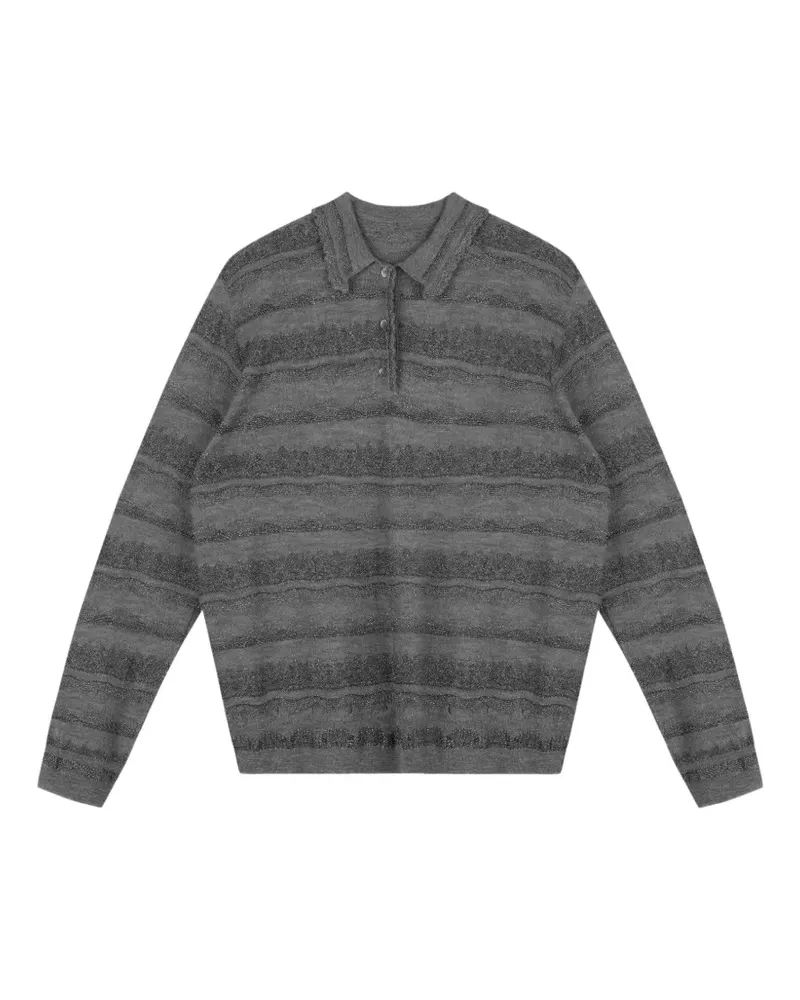 JNBY Gestreifter Pullover - Grau Grau