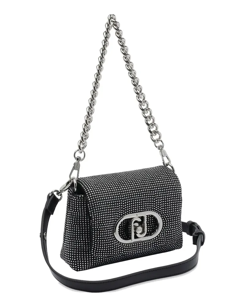 Liu Jo Mini-Tasche mit Push-Lock-Kette - Schwarz Schwarz