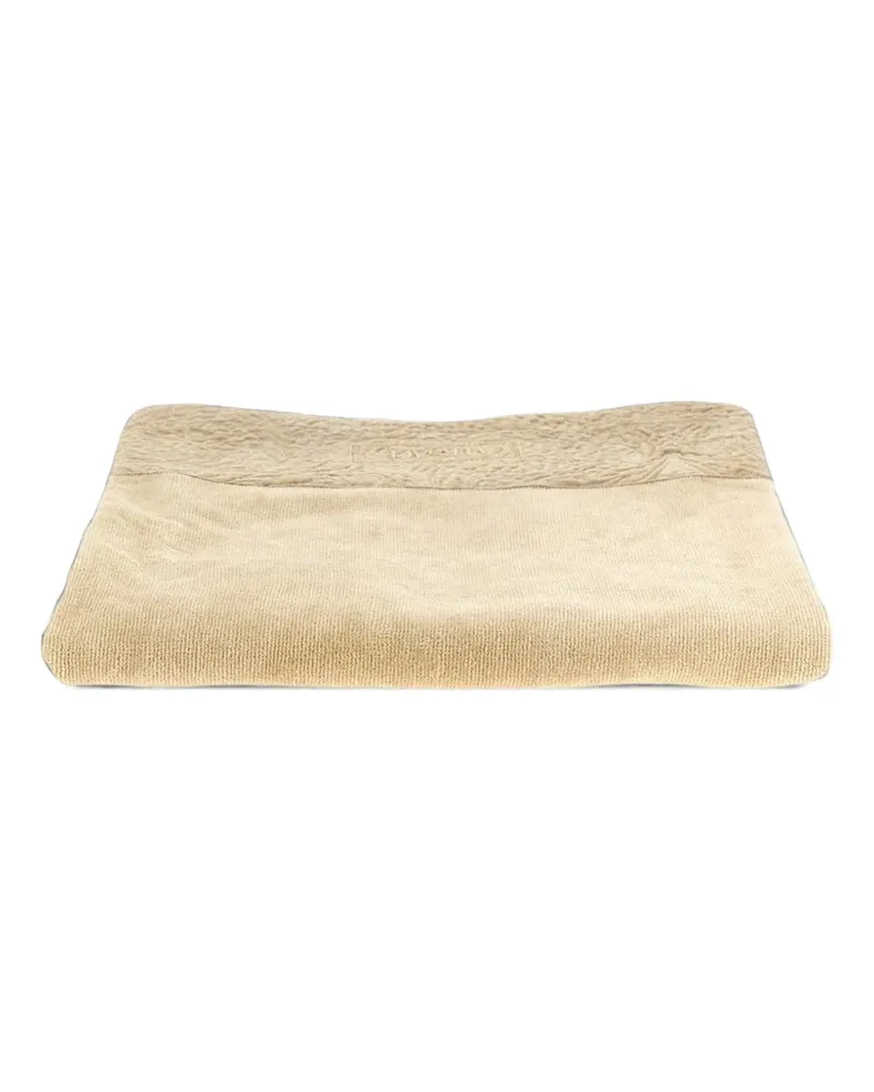 Versace Barocco Jacquard-Handtuch - Nude Nude