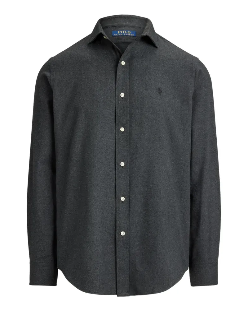 Ralph Lauren Button-down-Hemd mit Logo - Grau Grau