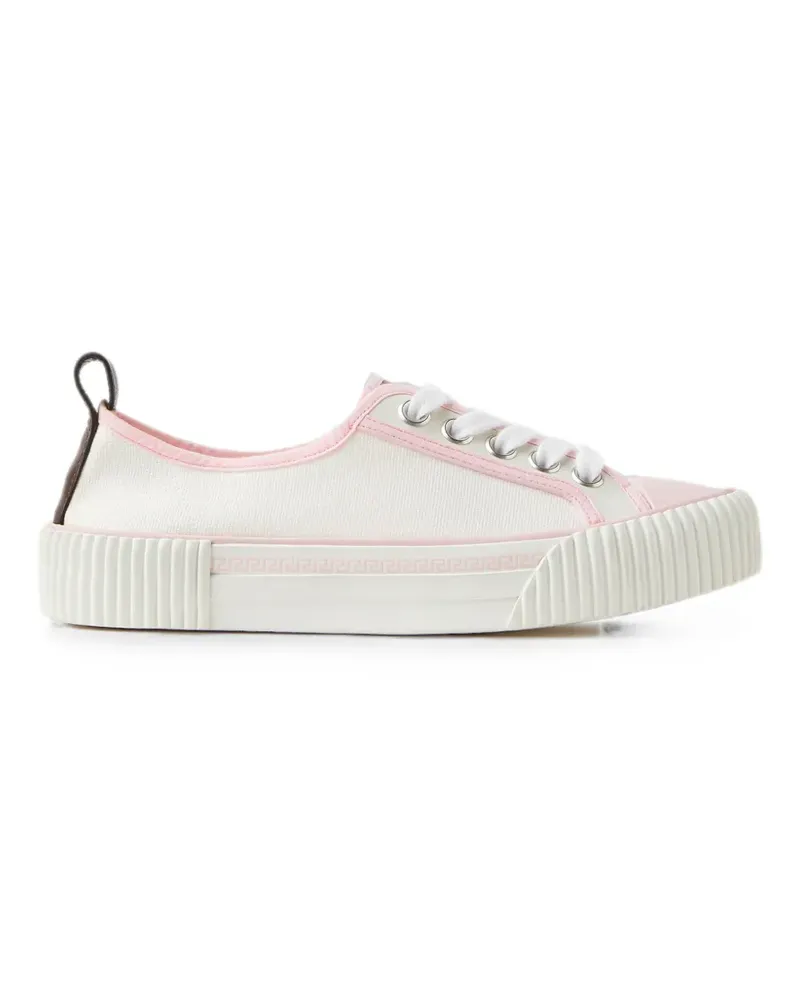 Versace Goliath canvas sneakers - Weiß Weiß