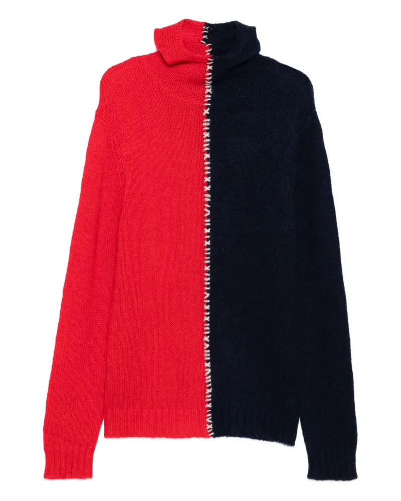 Charles Jeffrey Loverboy Pullover mit Rollkragen - Rot Rot