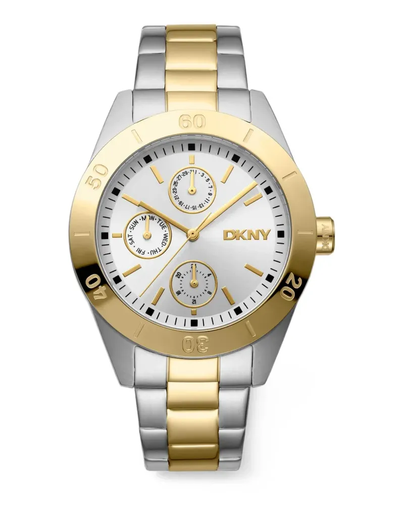 DKNY Active round-case 38mm watch - Weiß Weiß
